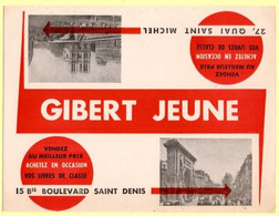 Buvard Gibert Jeune, Livres De Classe. Paris. - Papierwaren