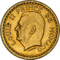 Monnaie, Monaco, Franc, 1943, Poissy, SUP+, Cupro-Aluminium, Gadoury:MC 132 - 1922-1949 Louis II