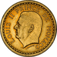 Monnaie, Monaco, 2 Francs, 1943, Paris, SPL, Cupro-Aluminium, Gadoury:134 - 1922-1949 Louis II