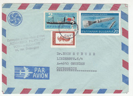 9th World Festival Of Youth And Students Letter Cover Posted 1969 Sofia Pmk B210901 - Covers & Documents
