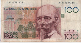 Banque Nationale De Belgique, 100 Francs ,Hendrik Beyaert,,Nationale Bank Van Belgie, Hondert Frank - 100 Francos