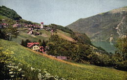 Obstalden Mit Wallensee, Ca. 20er/30er Jahre - GL Glarus