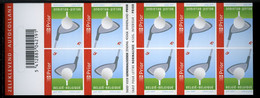 België B73 - Sport - Golf - Zelfklevend - Autocollants - Validité Permanente - 2007 - Postzegelboekjes 1953-....