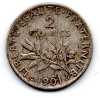 2 Francs 1901 TB - I. 2 Francs