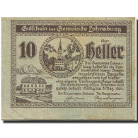 Billet, Autriche, Lohnsburg, 10 Heller, Eglise 1920-12-31, SPL, Mehl:FS 561II - Autriche