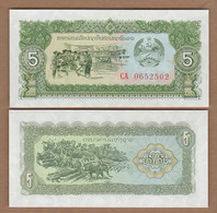 AC - LAOS 5 KIP UNCIRCULATED - Laos