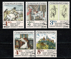 Ceskoslovensko 1983 Yv. 2556/60,  Mi 2737/41  Obl/gebr/used - Gebraucht