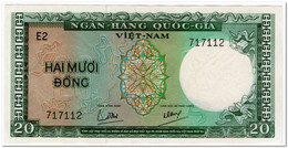 SOUTH VIETNAM,20 DONG,1964,P.16,AU - Trinidad & Tobago