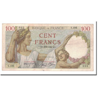 France, 100 Francs, Sully, 1939, 1939-06-22, TB+, Fayette:26.3, KM:94 - 100 F 1939-1942 ''Sully''