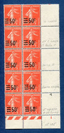 France - Variété - YT N° 225 - Couleurs - Pétouilles - Neuf Sans Charnière - Légère Adhérence - 1925 - Ungebraucht