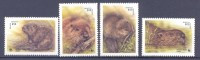 1995. Belarus, WWF, European Beaves, 4v, Mint/** - Belarus