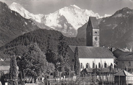 9334) UNTERSEEN - KIRCHE - Tolle Alte S/W AK Top !! 27.08.1963 - Unterseen