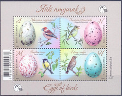 2020. Belarus, Eggs Of Birds, S/s, Mint/** - Bielorussia