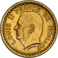 Monnaie, Monaco, Franc, 1943, Paris, SUP, Cupro-Aluminium, Gadoury:MC 132 - 1922-1949 Louis II