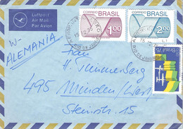 BRAZIL - AIRMAIL 1975 RIO DE JANEIRO > MINDEN/DE  //GR27 - Cartas & Documentos