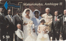Zimbabwe, ZIM-08, $50, Marriage Of President Mugabe - Makorokoto 2, 2 Scans. - Zimbabwe