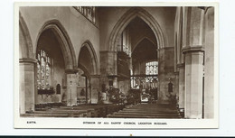 Postcard Bedfordshire All Saints Church Leighton Buzzard Rp Unused - Other & Unclassified