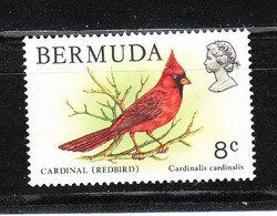 Bermude   -  1978 Cardinale Rosso. Red Cardinal. MNH, Very Fine, Fresh - Passeri