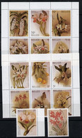 Belize 1987 Christmas - Orchids (Sanders' Reichenbachia) Perf Set Of 14 U/M SG 1009-22 - Belize (1973-...)