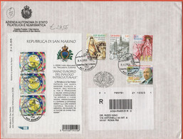 SAN MARINO - 2008 - BF94 Anno Europeo Del Dialogo Interculturale + 150º Anniversario Delle Apparizioni Della Madonna Di - FDC