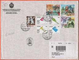 SAN MARINO - 2007 - Centenario Della Nascita Di Bruno Munari + 200º Anniversario Della Nascita Di Giuseppe Garibaldi + 2 - FDC