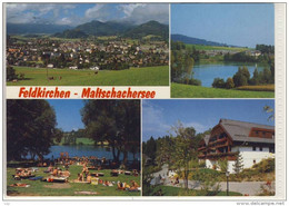 FELDKIRCHEN - Maltschachersee, Mehrbildkarte,  VS Karte, Verlag Schilcher - Feldkirchen In Kärnten