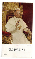 Image Religieuse---Christianisme-- Pape   S.S  PAUL VI ..........Bouhard  Fils & Cie........à Saisir - Devotion Images