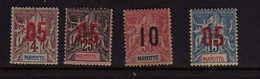 Mayotte (1912) - Type Groupe  Surcharge Neuf* MH - Nuevos