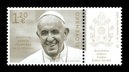 Slovakia 2021 Mih. 941 Visit Of Pope Francis To Slovakia MNH ** - Unused Stamps