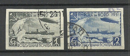 RUSSLAND RUSSIA 1931 Michel 402 - 403 B O - Usati