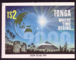 Tonga Cromalin Proof 1996 Year 2000 Milennium - Space, Pyramid Egypt - Map Globe - 5 Exist, Read Description - Oceania