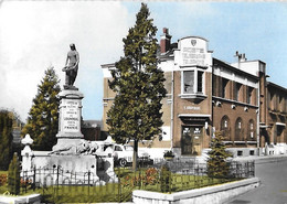 59 Nord - CPM - LOUVROIL - Monument Aux Morts - Bureau P. Et T. - P.T.T. - Poste Postes  - - Louvroil