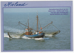 Vlieland - Garnalenvissersboot Op Zee - (Nederland/Holland) - 202 - Vlieland