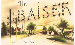13  UN BAISER  DE   AURIOL    CPM  TBE   850 - Auriol