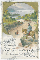 RUS 73 - 11374 ETHNIC, Siberia, BAIKAL, Litho, Russia - Old Postcard - Used - 1901 - Russia