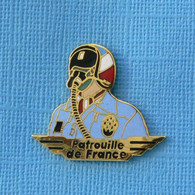 1 PIN'S //  ** PILOTE DE  LA PATROUILLE DE FRANCE L'ÉLITE DE L'ARMÉE DE L'AIR FRANÇAISE ** . (© LMI-PARIS) - Militaria