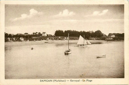 Damgan * Kervoyal * Vue Sur La Plage - Damgan