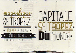 83 Var St TROPEZ, SAINT TROPEZ Capitale Du Monde - BE - Saint-Tropez