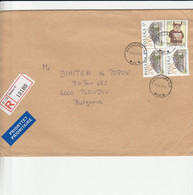 Poland 2005 Registered Letter To Bulgaria - Covers & Documents
