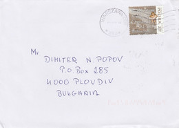 Poland 2008 Letter To Bulgaria - Lettres & Documents