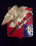 Insigne Base Ecole 723 - Auxerre - Aviation - Armée De L' Air - Aigle - Armée De L'air