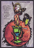 CPM Absinthe Tirage Signé 30 Exemplaires Numérotés Signés Par JIHEL Marilyn Monroe Péladan. - Bandes Dessinées