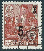 Alemania - República Democrática - Serie Básica - Año1954 - Catálogo Yvert N.º 0177 - Usado - - Gebruikt