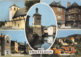 63-CHATELDON - MULTIVUES - Chateldon