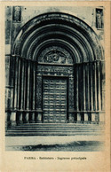 CPA AK PARMA Battistero. Ingresso Principale ITALY (448897) - Parma