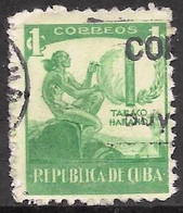 Cuba - Propaganda Tabaco - Año1939 - Catalogo Yvert N.º 0257 - Usado - - Oblitérés