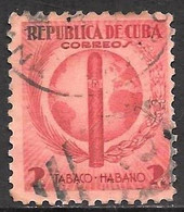 Cuba - Propaganda Tabaco - Año1939 - Catalogo Yvert N.º 0258 - Usado - - Oblitérés