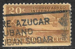 Cuba - Serie Básica - Año1931 - Catalogo Yvert N.º 0007 - Usado - Aéreo - Oblitérés