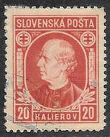 Eslovaquia - Serie Basica - Año1939 - Catalogo Yvert Nº 0024 - Usado - - Gebraucht