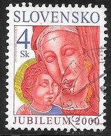 Eslovaquia - Navidad - Año2000 - Catalogo Yvert Nº 0335 - Usado - - Used Stamps